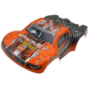 Оранжевый кузов для шорт корса Remo Hobby RM1691 1:16 d2603