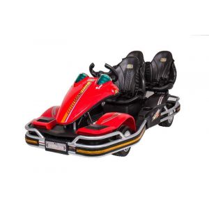 Детский спортивный 3-местный электрокарт Dongma Go Kart Red 12V - DMD-288