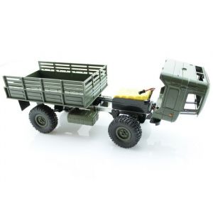 Радиоуправляемый грузовик внедорожник WPL B - 24 1:16 2.4 ГГц - RTR - Зеленый армейский