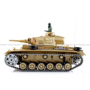 Ру танк Heng Long 1/16 Panzerkampfwagen III (Германия) 2.4G RTR