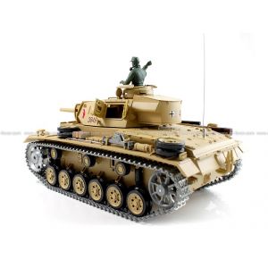 Ру танк Heng Long 1/16 Panzerkampfwagen III (Германия) 2.4G RTR