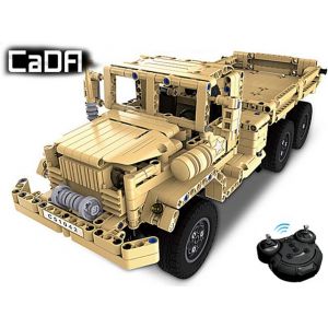 Конструктор радиоуправляемый Double E Cada Technics военный грузовик 545 деталей - C51042W