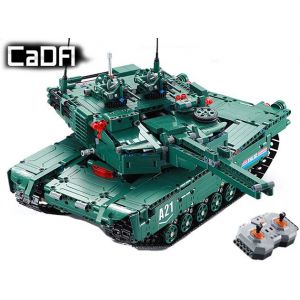 Р/У конструктор CaDA Technic танк / бронемашина 2 в 1 (1498 деталей) C61001W