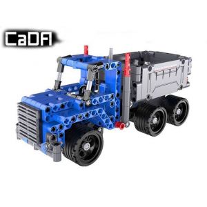 Конструктор Cada Technics грузовик c инерционным механизмом, ( 301 деталь ) - C52011W