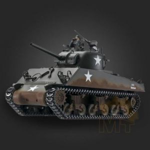 Радиоуправляемый танк Torro Sherman M4A3, ВВ-пушка, деревянная коробка RTR масштаб 1/16 2.4G - TR1112400760